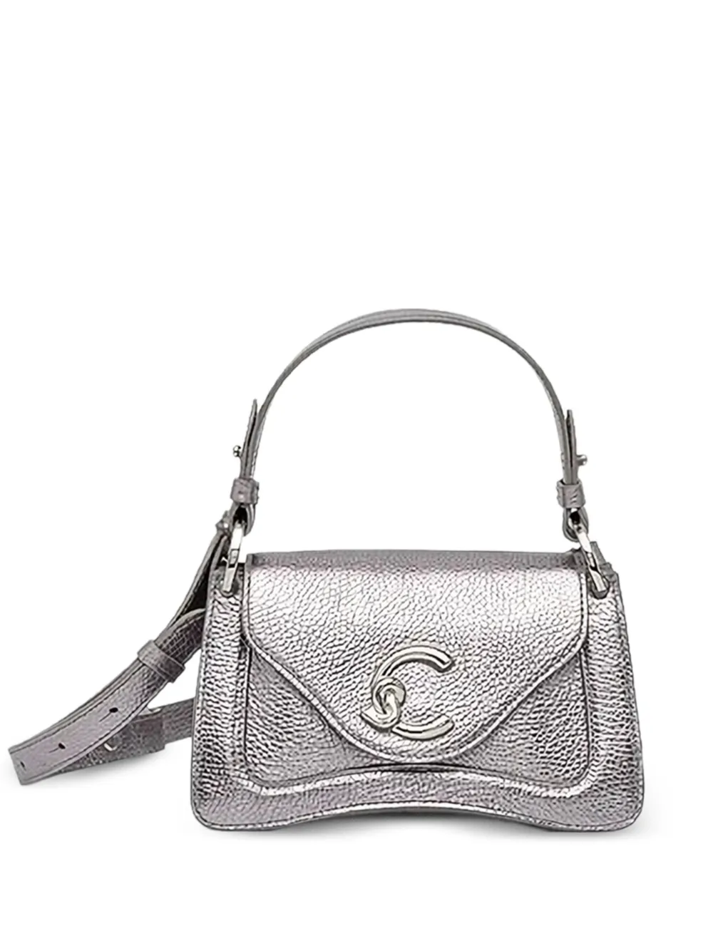 Мини-сумка-тоут из кожи C-Me Coccinelle, серый
Мини-сумка-тоут из кожи C-Me Coccinelle, серый