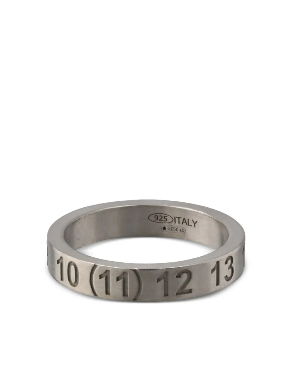 Кольцо с гравировкой MAISON MARGIELA, серебяный
Кольцо с гравировкой MAISON MARGIELA, серебяный