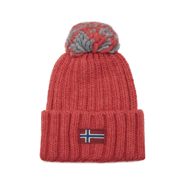 Полуюрья шапка с добавлением шерсти. Napapijri, красный
Полуюрья шапка с добавлением шерсти. Napapijri, красный