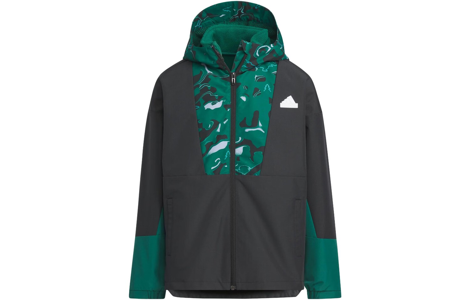 Куртка Adidas City Escape Two-In-One, черный/зеленый/рисунок
Куртка Adidas City Escape Two-In-One, черный/зеленый/рисунок