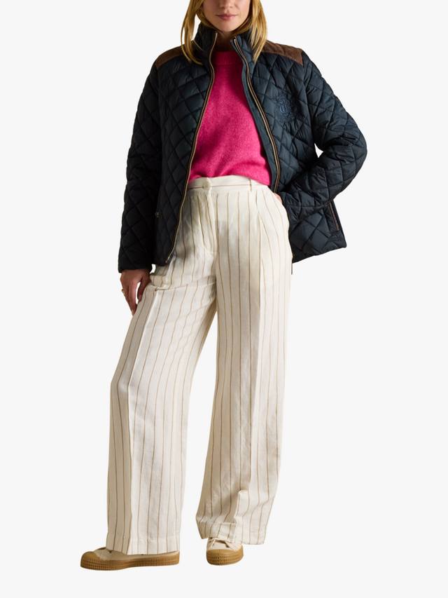 Бренд Braemar дождевик с бриллиантовым стеганым узором Joules
Бренд Braemar дождевик с бриллиантовым стеганым узором Joules