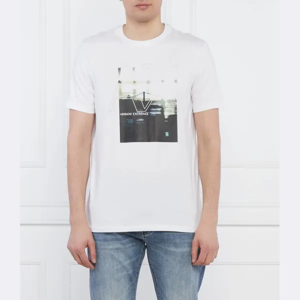Футболка стандартного кроя Armani Exchange, белый
Футболка стандартного кроя Armani Exchange, белый