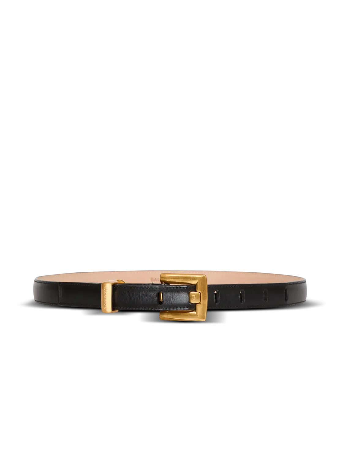 Кожаный ремень Anthem из телячьей кожи Balmain, черный
Кожаный ремень Anthem из телячьей кожи Balmain, черный