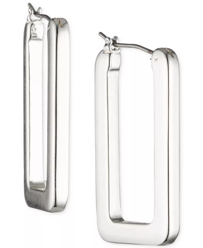 Серьги-кольца с геометрическими звеньями Lauren Ralph Lauren, серебряный
Серьги-кольца с геометрическими звеньями Lauren Ralph Lauren, серебряный