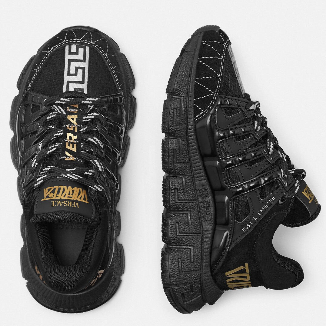 Черные детские кроссовки Trigreca Versace, черный
Черные детские кроссовки Trigreca Versace, черный