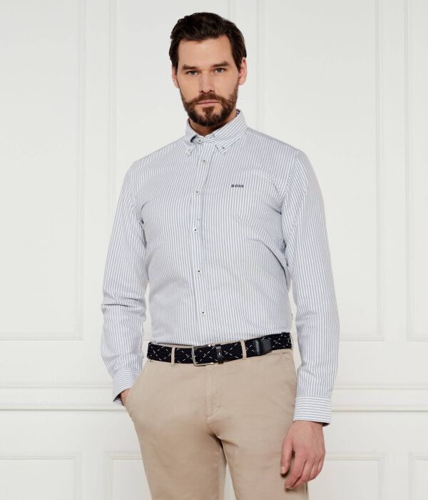 Рубашка h-roan-bd-e-c1-243 Slim fit Boss, серый
Рубашка h-roan-bd-e-c1-243 Slim fit Boss, серый