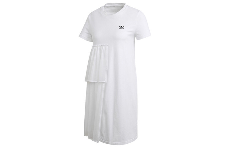 Платье с короткими рукавами женское белое Adidas Originals
Платье с короткими рукавами женское белое Adidas Originals