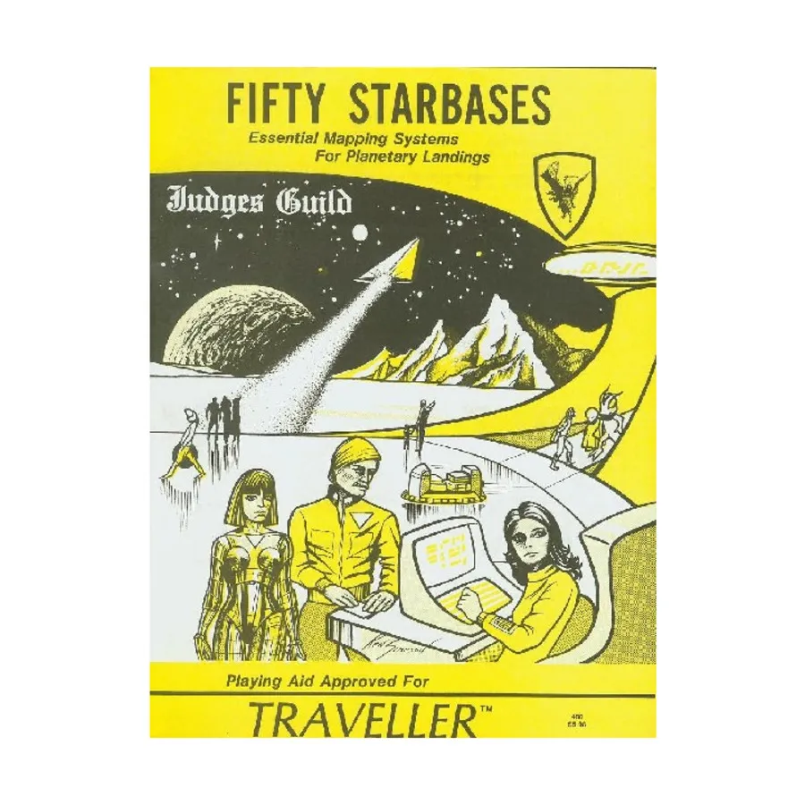 Fifty Starbases, Traveller Modules & Supplements (Judges Guild), мягкая обложка
Fifty Starbases, Traveller Modules & Supplements (Judges Guild), мягкая обложка