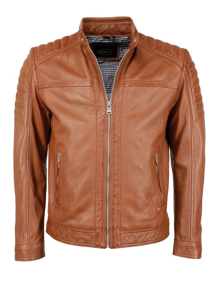 Кожаная куртка JCC 51155, коричневый
Кожаная куртка JCC 51155, коричневый
