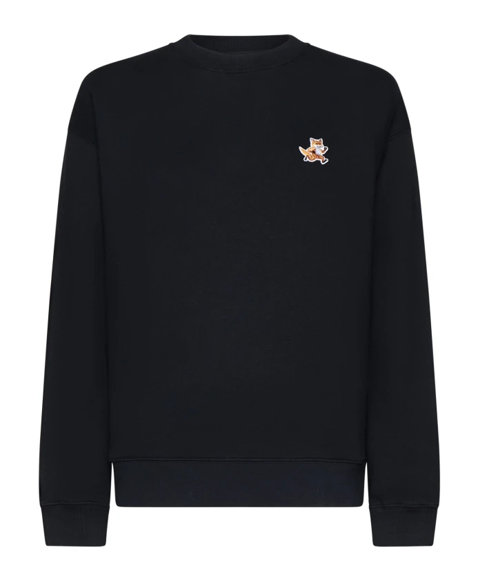 Стильный черный свитер Maison Kitsunã, черный
Стильный черный свитер Maison Kitsunã, черный