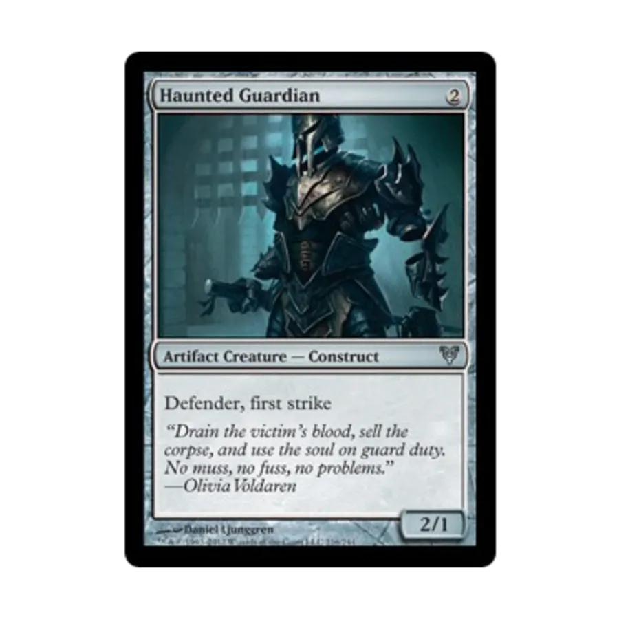 CCG Призрачный страж (U), MTG - Avacyn Restored
CCG Призрачный страж (U), MTG - Avacyn Restored