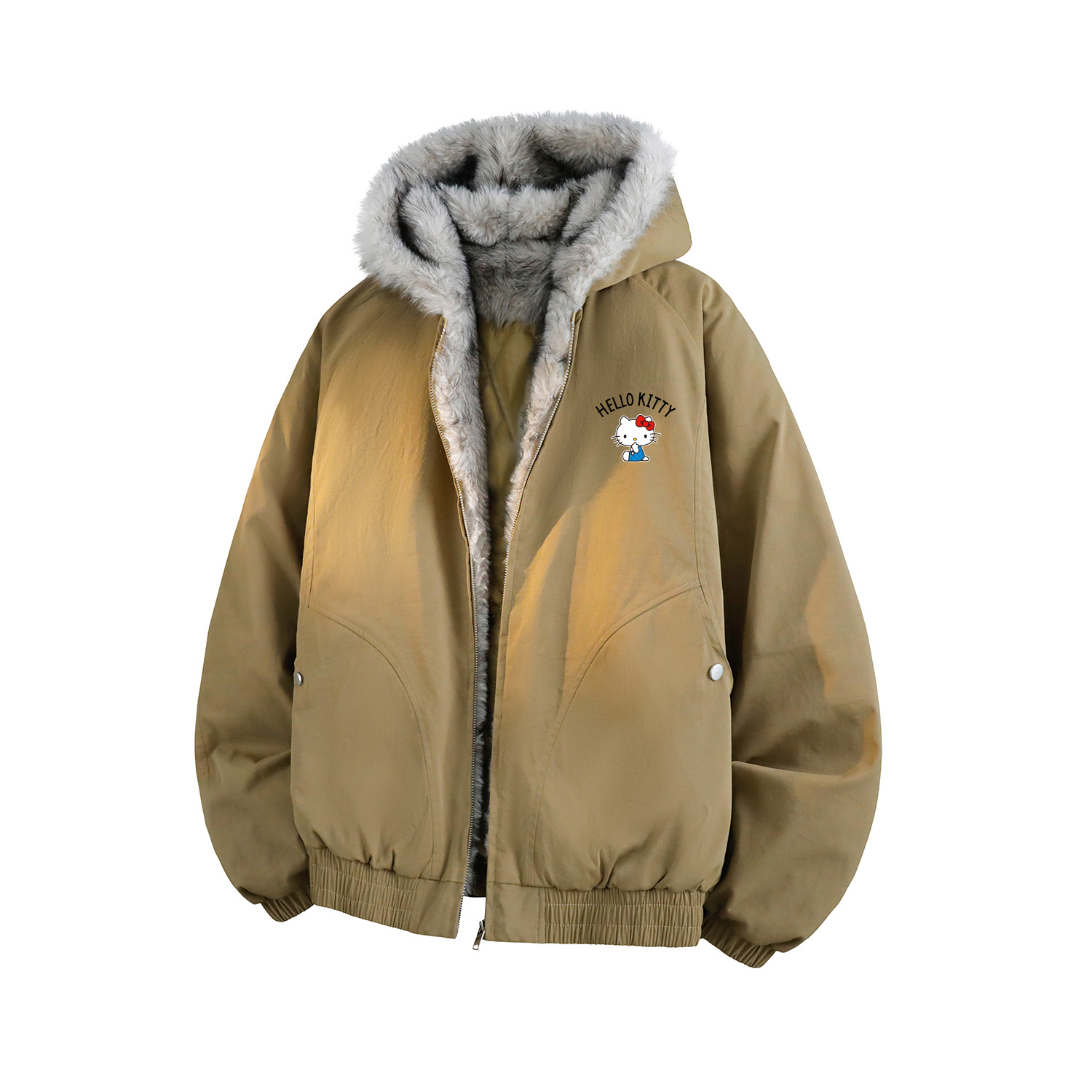 Hello Kitty Hello Kitty SS25 пуховик Unisex Sanrio, коричневый
Hello Kitty Hello Kitty SS25 пуховик Unisex Sanrio, коричневый