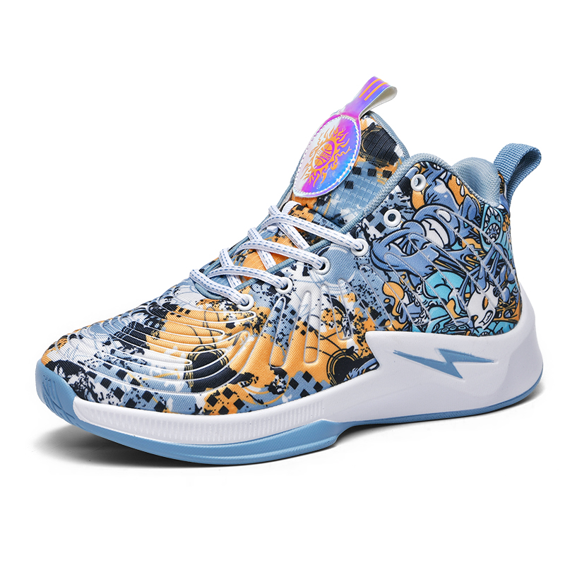 GQWE Амортизирующие противоскользящие и износостойкие баскетбольные кроссовки мужские высокие - белый серый, цвет White Gray
GQWE Амортизирующие противоскользящие и износостойкие баскетбольные кроссовки мужские высокие - белый серый, цвет White Gray