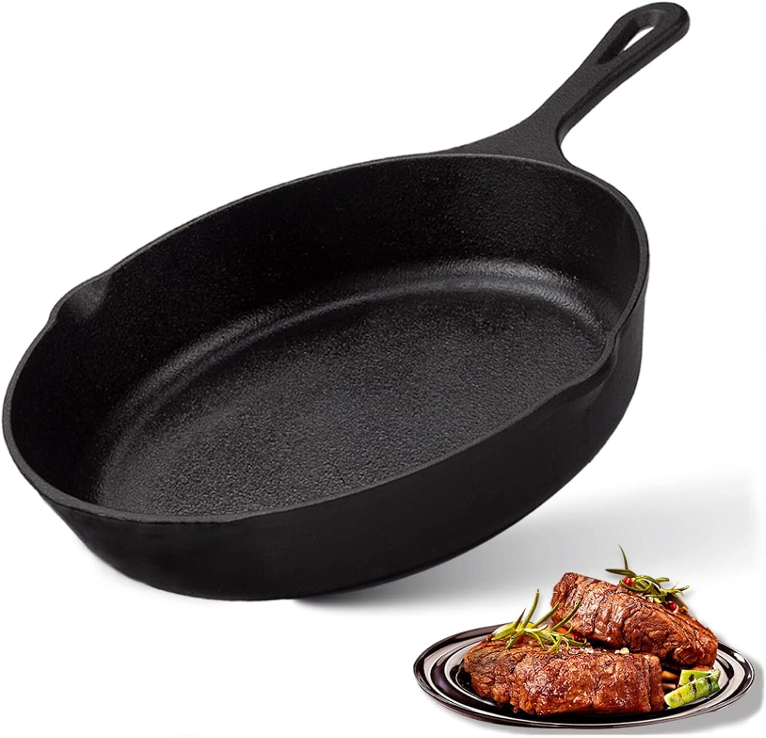 Мини-чугунные сковороды Z GRILLS, чугунная сковорода с предварительной приправой для приготовления пищи и гриля, плита, походное кострище, индукционная посуда, пригодная для использования в духовке, 6,5 дюйма, Black
Мини-чугунные сковороды Z GRILLS, чугунная сковорода с предварительной приправой для приготовления пищи и гриля, плита, походное кострище, индукционная посуда, пригодная для использования в духовке, 6,5 дюйма, Black