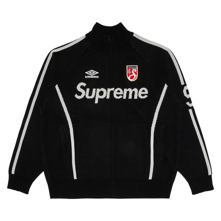 Свитер Supreme x Umbro Zip Up Sweater, Black
Свитер Supreme x Umbro Zip Up Sweater, Black