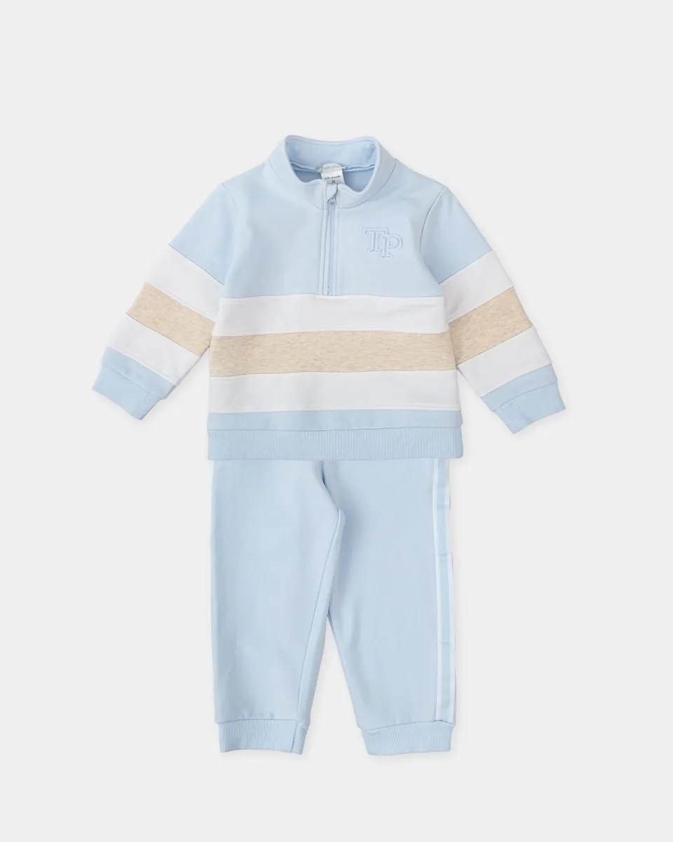 Набор для мальчика из хлопка небесно-голубого и песочного цвета Tutto Piccolo
Набор для мальчика из хлопка небесно-голубого и песочного цвета Tutto Piccolo