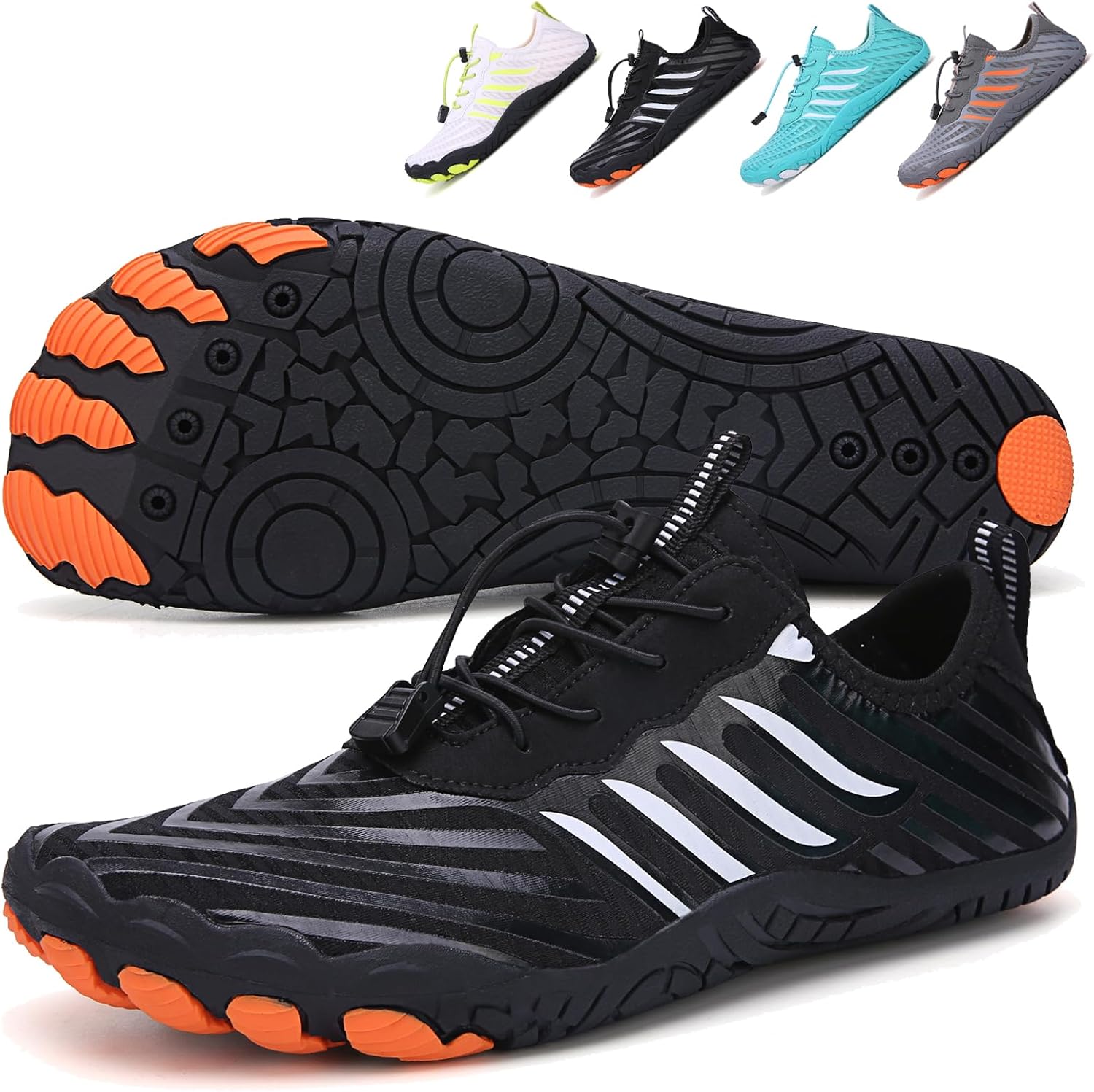 Ботинки для походов для женщин и мужчин, унисекс водонепроницаемые босоножки, дышащие, противоскользящие походные туфли для занятий спортом, с широкой носочной частью, для походов, прогулок, бега, йоги и водных видов спорта Xianfengniao, черный
Ботинки для походов для женщин и мужчин, унисекс водонепроницаемые босоножки, дышащие, противоскользящие походные туфли для занятий спортом, с широкой носочной частью, для походов, прогулок, бега, йоги и водных видов спорта Xianfengniao, черный