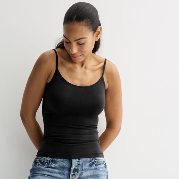 Женская бесшовная майка Apt. 9, черный
Женская бесшовная майка Apt. 9, черный