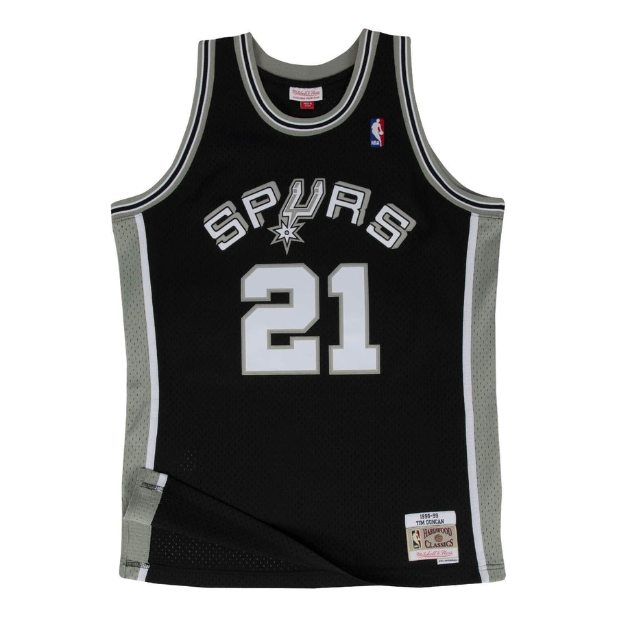 Джерси Mitchell & Ness NBA Tim Duncan San Antonio Spurs 1998/99 Road Swingman Jersey #21, черный
Джерси Mitchell & Ness NBA Tim Duncan San Antonio Spurs 1998/99 Road Swingman Jersey #21, черный