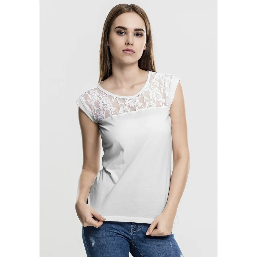 Футболка Urban Classics Top Lace, белый
Футболка Urban Classics Top Lace, белый