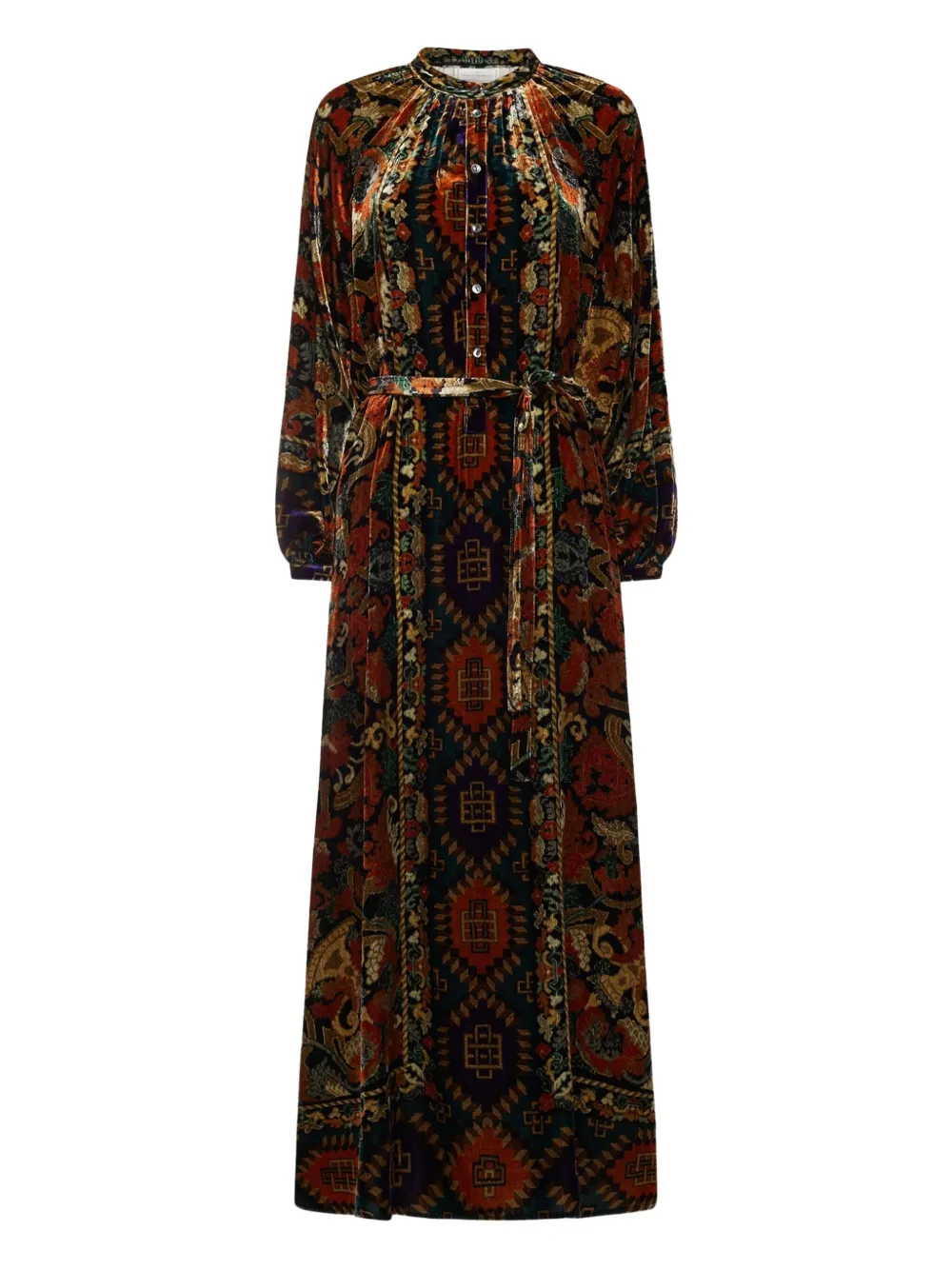 Макси-платье с геометрическим узором Pierre-Louis Mascia, черный
Макси-платье с геометрическим узором Pierre-Louis Mascia, черный