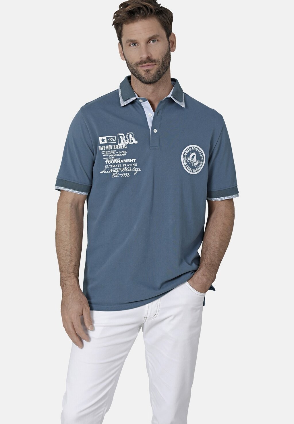 Рубашка поло BELLAVENTTI Babista, синий
Рубашка поло BELLAVENTTI Babista, синий