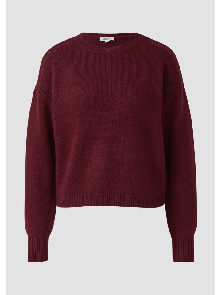 s.Oliver Вязаный свитер цвета 3902_бордовый
s.Oliver Вязаный свитер цвета 3902_бордовый