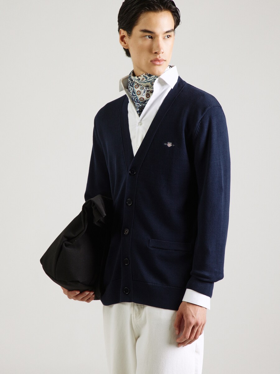 Вязаный кардиган GANT, Dark blue
Вязаный кардиган GANT, Dark blue