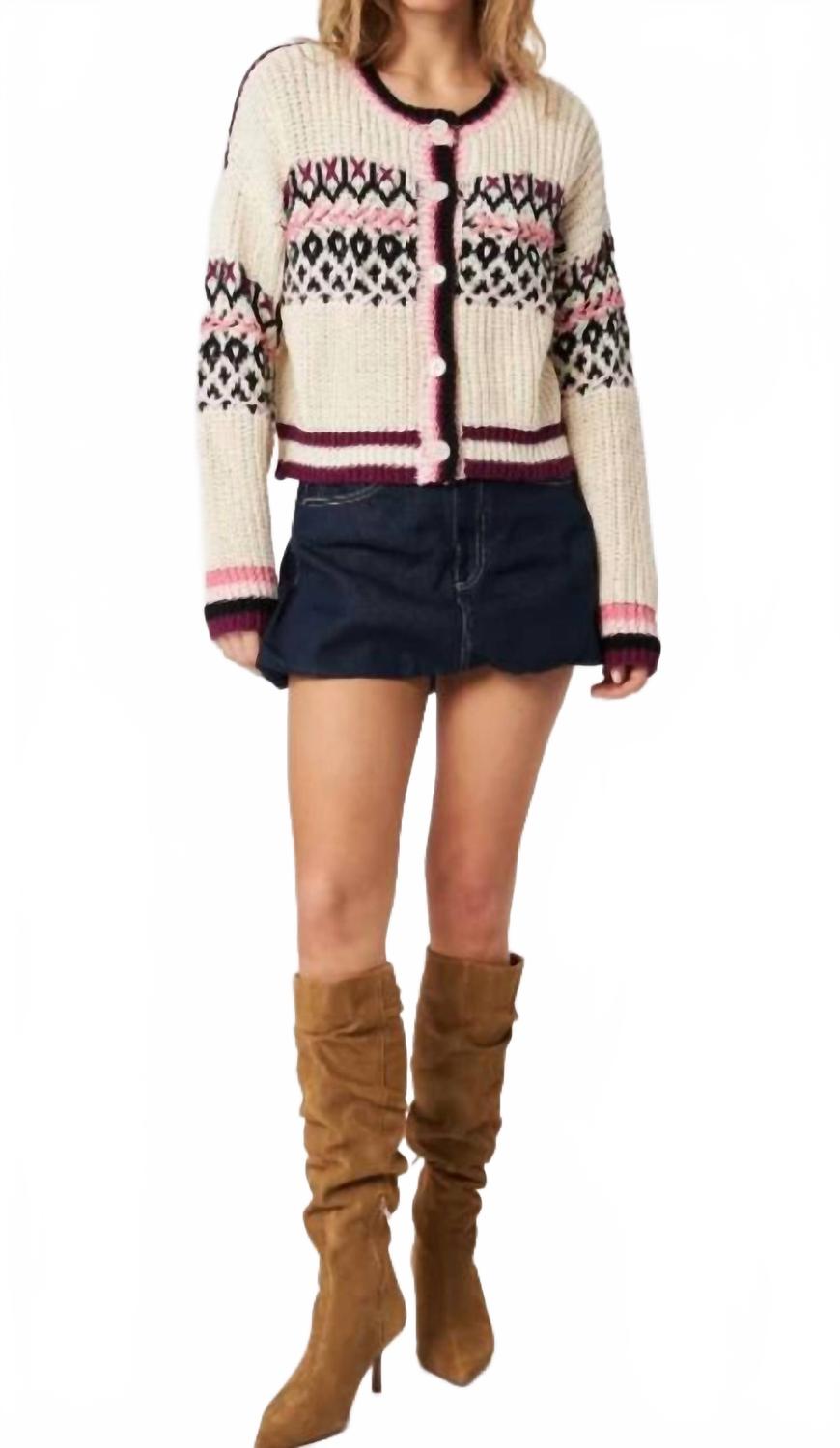 Кардиган Emery в цвете Berry Chill John + Jenn, Berry Chill
Кардиган Emery в цвете Berry Chill John + Jenn, Berry Chill