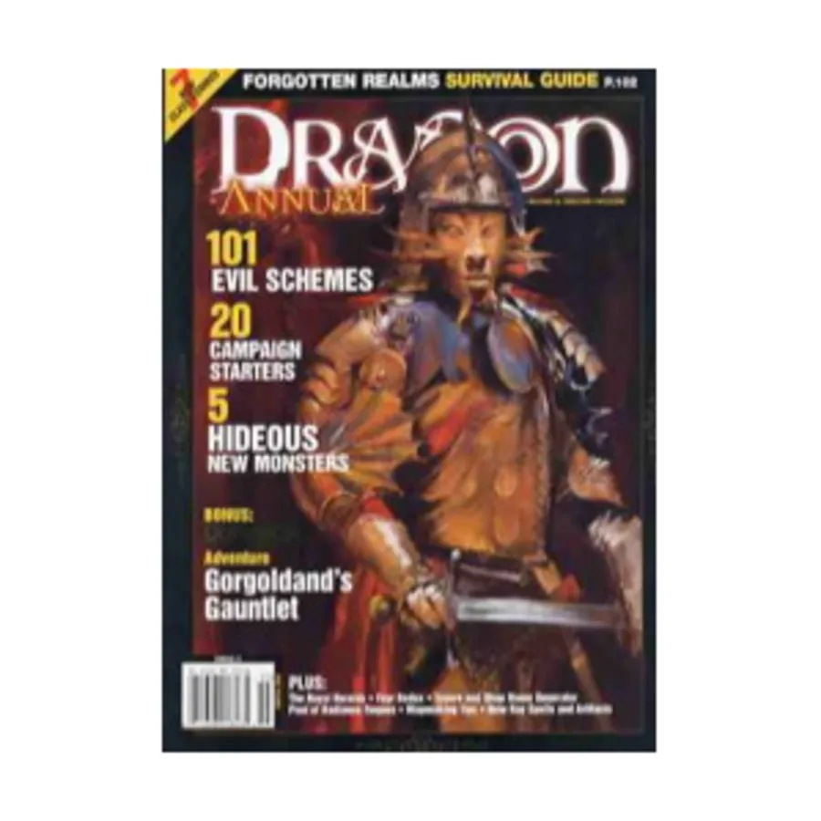 Журнал Annual #5 "101 Evil Schemes & Adventure", Dragon Magazine - Special Issues & Products
Журнал Annual #5 "101 Evil Schemes & Adventure", Dragon Magazine - Special Issues & Products