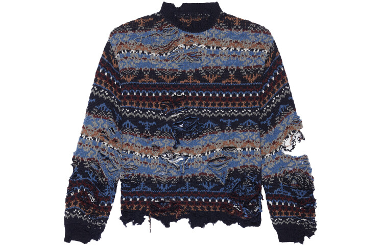 Свитер унисекс Balenciaga, синий
Свитер унисекс Balenciaga, синий