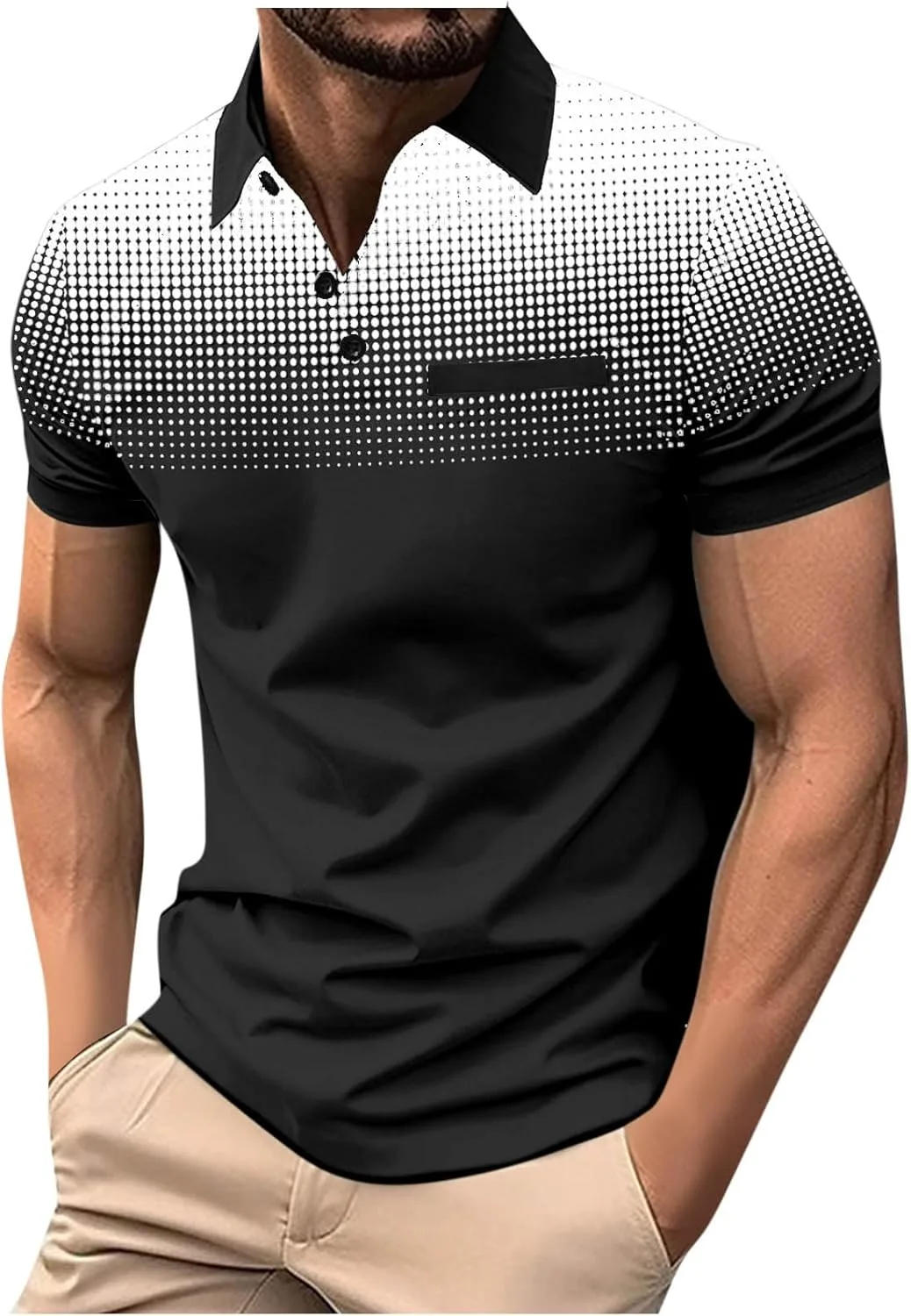 Мужская поло с коротким рукавом Casual Ombre с нагрудным карманом FZYLQY
Мужская поло с коротким рукавом Casual Ombre с нагрудным карманом FZYLQY