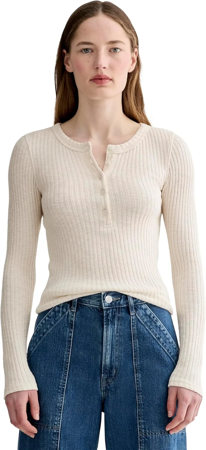 Everlane Женская уютная риб-хенли
Everlane Женская уютная риб-хенли