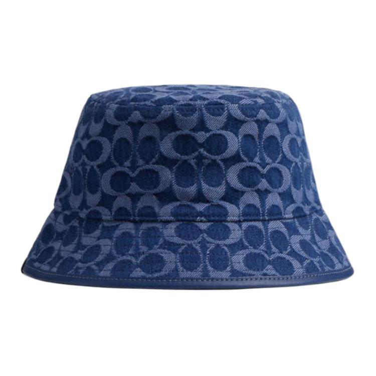 COACH Женская синяя панама из 100% хлопка
COACH Женская синяя панама из 100% хлопка