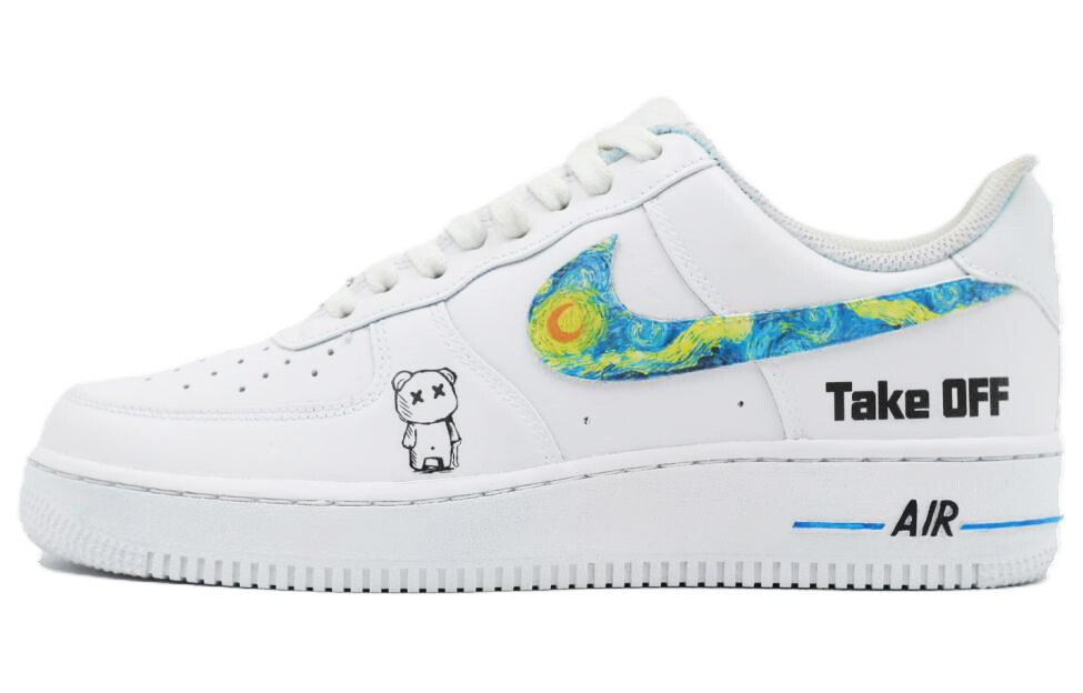 Кроссовки Nike Air Force 1 Skateboarding Shoes Men Low-top White, цвет Look up at the stars
Кроссовки Nike Air Force 1 Skateboarding Shoes Men Low-top White, цвет Look up at the stars
