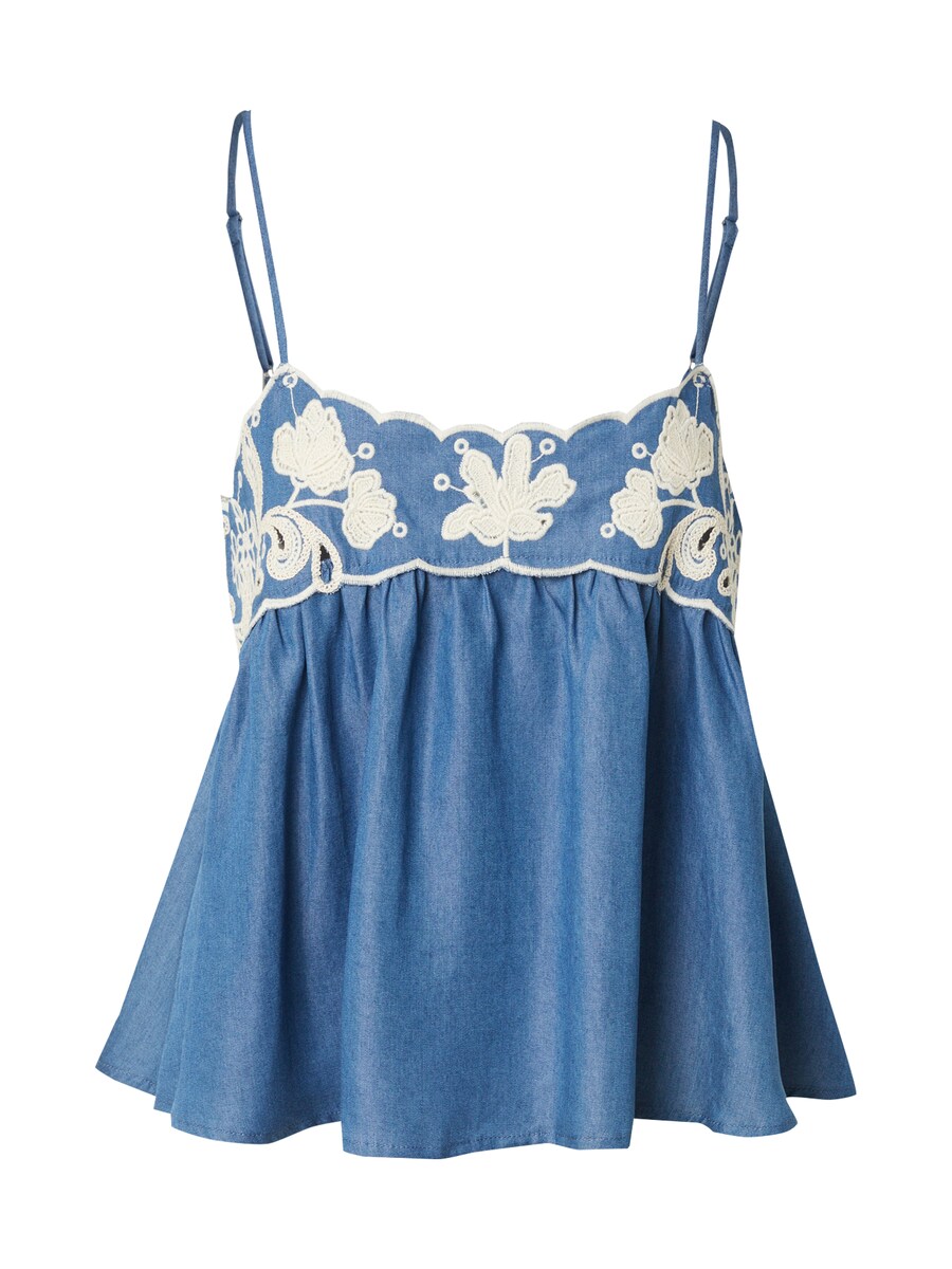 Топ OBJECT OBJElla, синий деним
Топ OBJECT OBJElla, синий деним