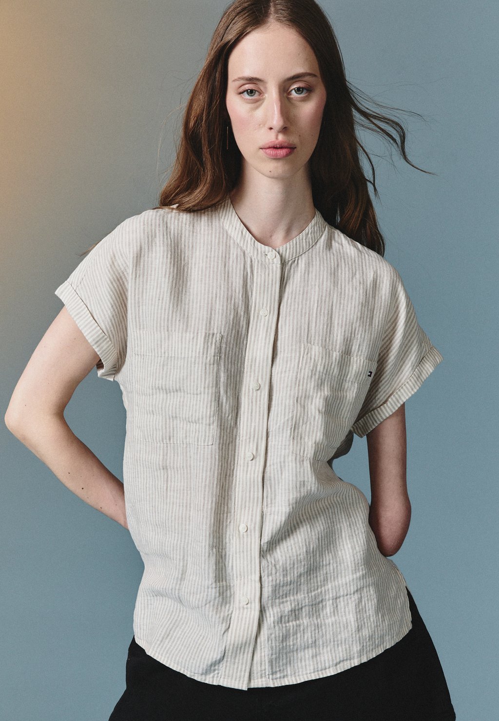 Блузка на пуговицах Tommy Hilfiger, мультиколор
Блузка на пуговицах Tommy Hilfiger, мультиколор