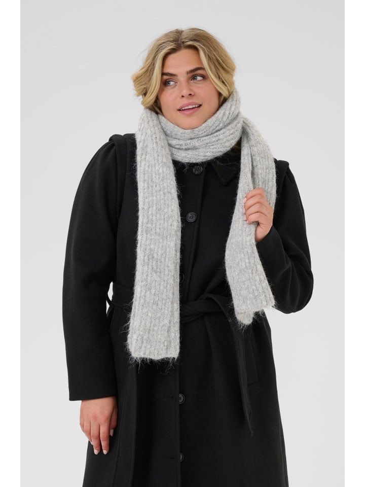 KAFFE curve Шарф KChella в сером меланжевом цвете
KAFFE curve Шарф KChella в сером меланжевом цвете