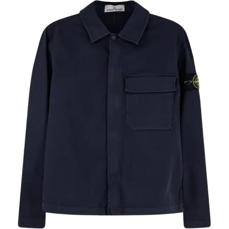 Рубашка-куртка с нагрудным карманом STONE ISLAND, marine синий
Рубашка-куртка с нагрудным карманом STONE ISLAND, marine синий