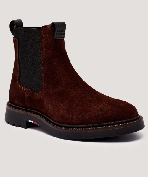 Кожаные ботинки челси Tommy Hilfiger, коричневый
Кожаные ботинки челси Tommy Hilfiger, коричневый