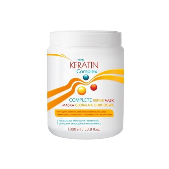 Маска для волос, Реконструкция, 1000 мл Total Keratin Complex
Маска для волос, Реконструкция, 1000 мл Total Keratin Complex