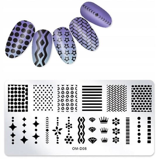 Пластина для штампа для ногтей, Tojato
Пластина для штампа для ногтей, Tojato