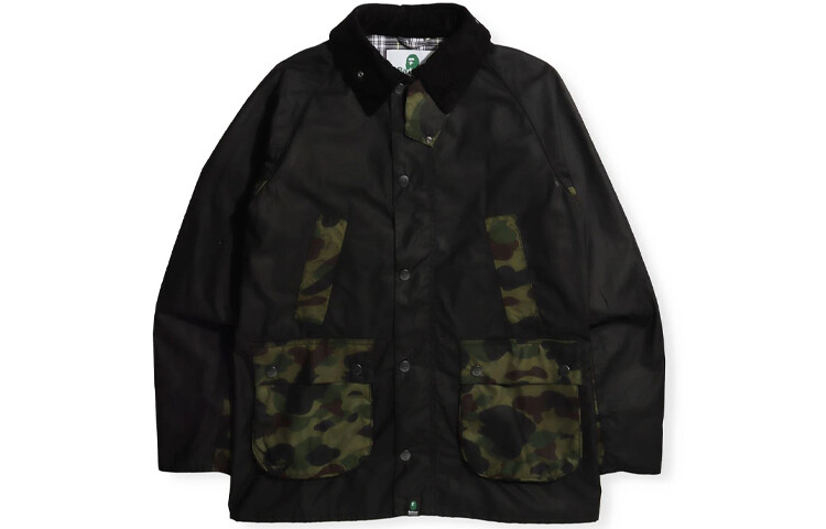 Куртка Barbour X Мужская черная A Bathing Ape, черный
Куртка Barbour X Мужская черная A Bathing Ape, черный