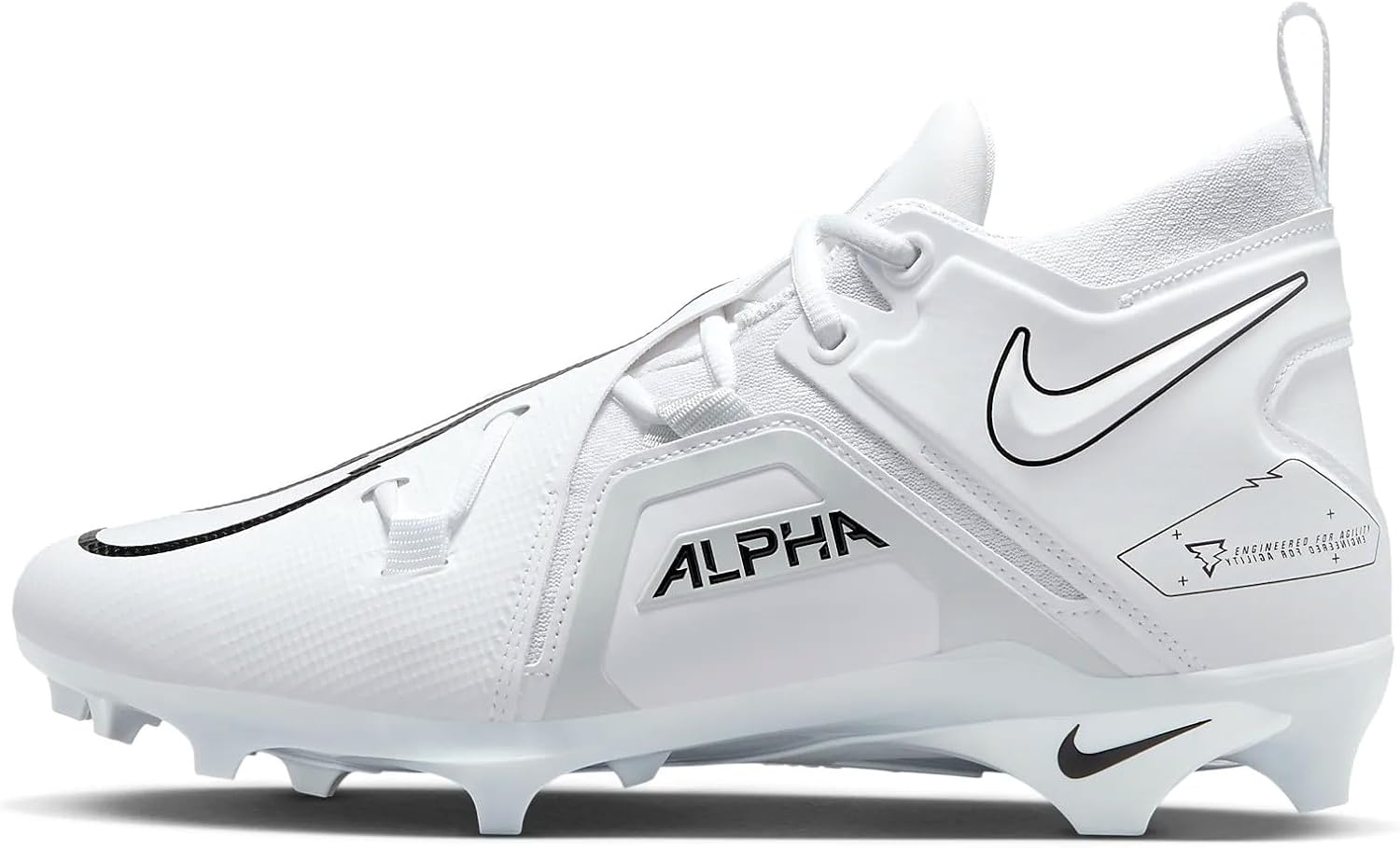 Футбольные бутсы Nike Alpha Menace Pro 3 для мужчин, белый
Футбольные бутсы Nike Alpha Menace Pro 3 для мужчин, белый