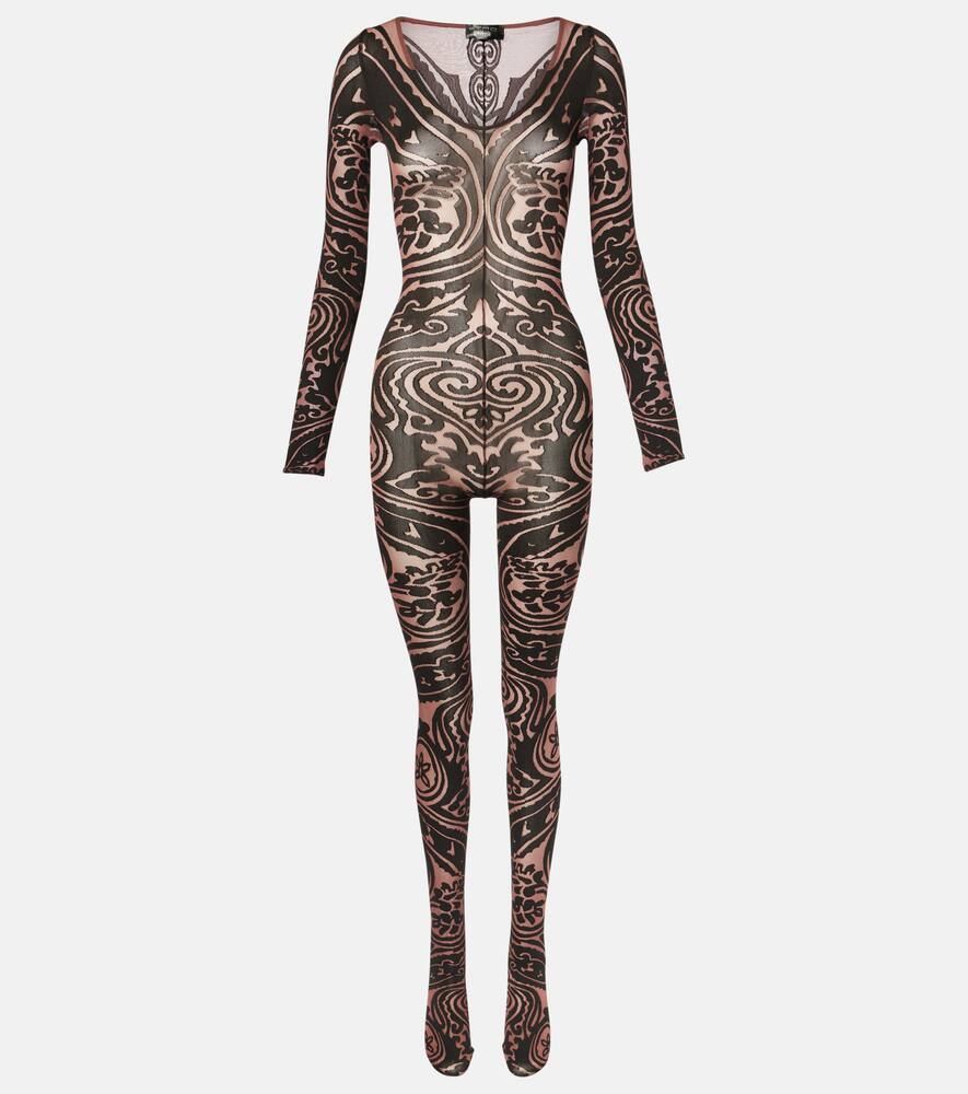 Комбинезон Etro Tattoo с узором пейсли Wolford, Chocolate/Black
Комбинезон Etro Tattoo с узором пейсли Wolford, Chocolate/Black