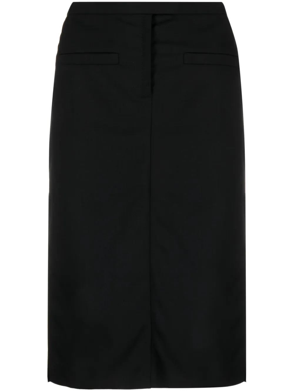 Юбка миди с завышенной талией и логотипом Courrèges, черный
Юбка миди с завышенной талией и логотипом Courrèges, черный