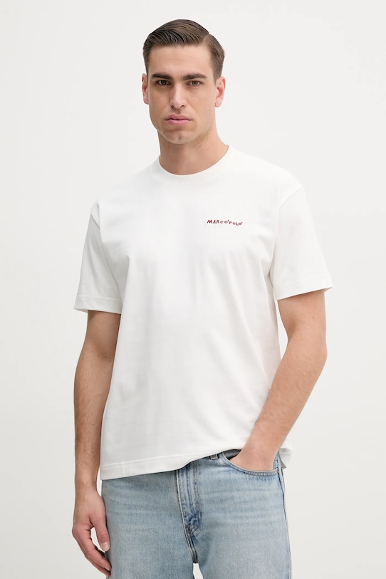 Хлопковая футболка Marc O'Polo, белый
Хлопковая футболка Marc O'Polo, белый