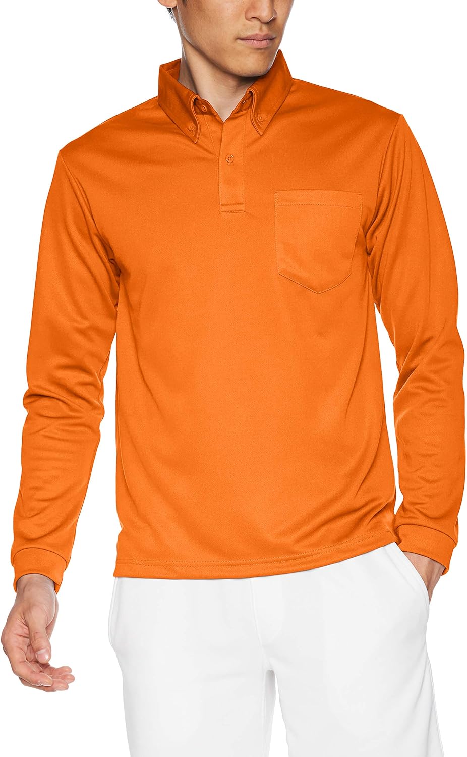 Мужская рубашка-поло с длинным рукавом Glimmer 00314-ABL, с карманом, материал DRY, застежка на пуговицы спереди, плотность ткани 4,4 унции, оранжевый
Мужская рубашка-поло с длинным рукавом Glimmer 00314-ABL, с карманом, материал DRY, застежка на пуговицы спереди, плотность ткани 4,4 унции, оранжевый