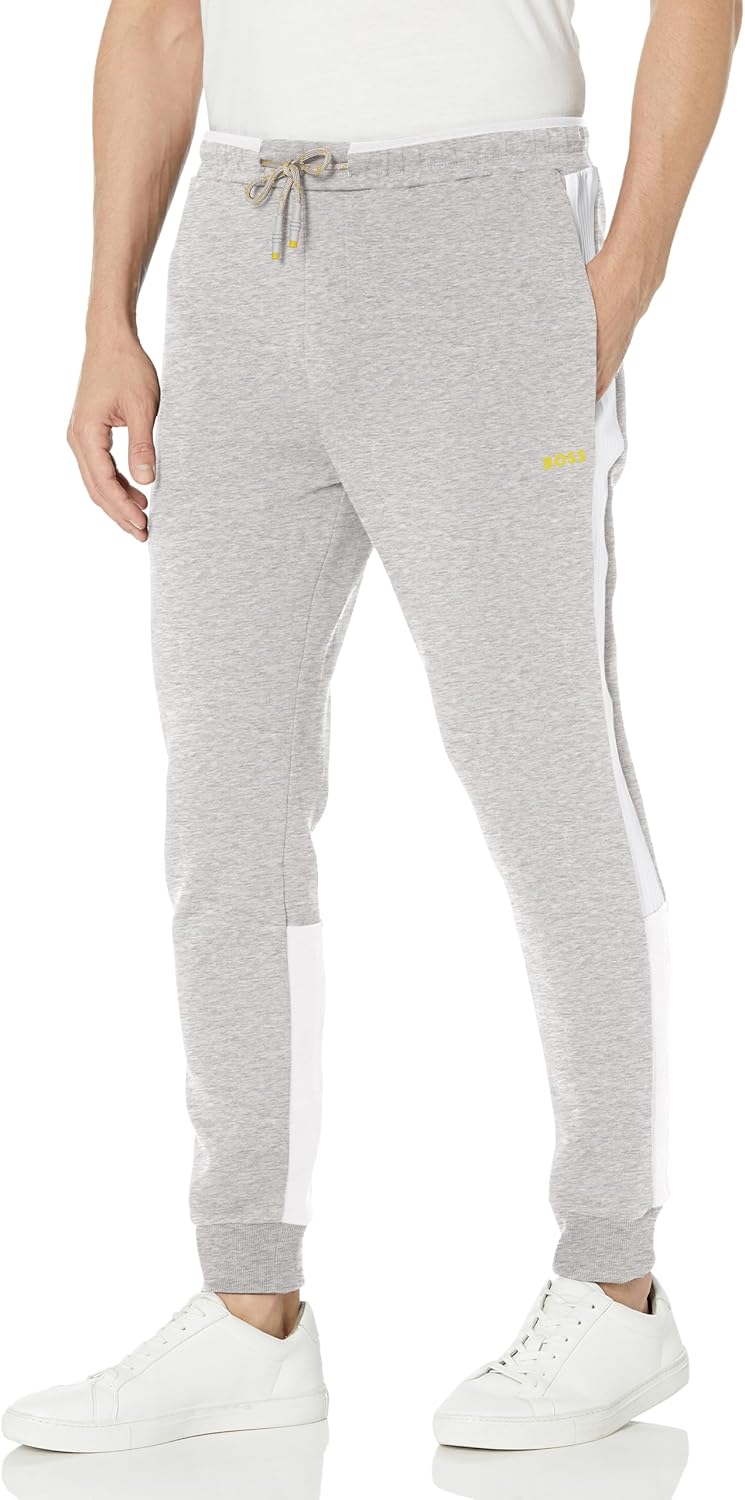 Спортивные брюки-джоггеры с логотипом BOSS Mens Line, Glacier Grey
Спортивные брюки-джоггеры с логотипом BOSS Mens Line, Glacier Grey