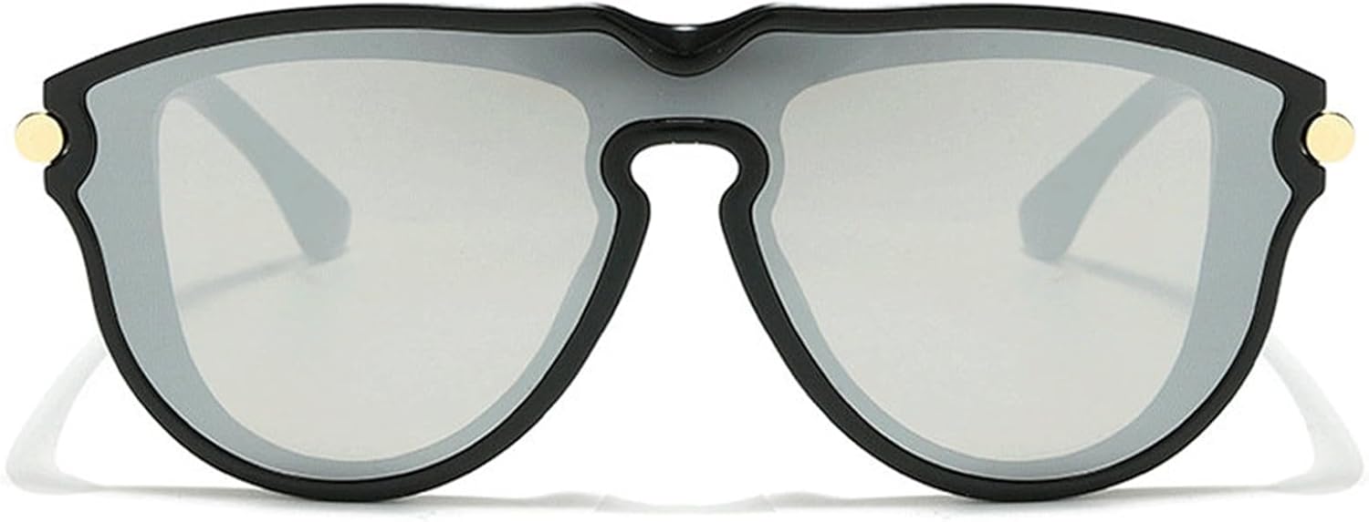 Willochra Ретро большие солнцезащитные очки-пилот с двойной перемычкой для женщин, модные панк-очки для мужчин, овальные солнцезащитные очки с защитой от УФ-излучения UV400, C1
Willochra Ретро большие солнцезащитные очки-пилот с двойной перемычкой для женщин, модные панк-очки для мужчин, овальные солнцезащитные очки с защитой от УФ-излучения UV400, C1